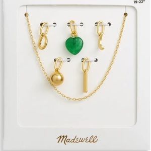 NWT Protector Chain & 5-Piece Charm Set Gift Set